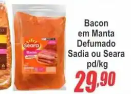 Serrano Supermercado Bacon em Manta oferta