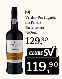 Supermercados São Vicente Vinho Português do Porto Burmester oferta