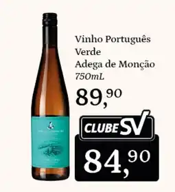 Supermercados São Vicente Vinho Português Verde Adega de Monção oferta