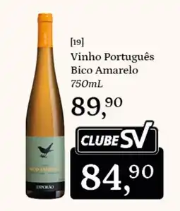Supermercados São Vicente Vinho Português Bico Amarelo oferta