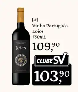 Supermercados São Vicente Vinho Português Loios oferta