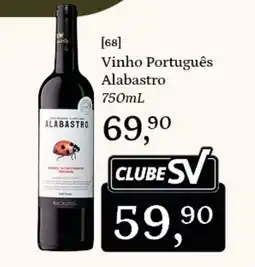Supermercados São Vicente Vinho Português Alabastro oferta