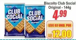 Serrano Supermercado Biscoito club social original oferta