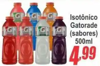 Serrano Supermercado Isotônico Gatorade (sabores) oferta