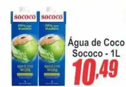 Serrano Supermercado Água de Coco Socococo oferta