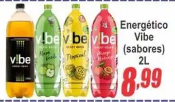 Serrano Supermercado Energético Vibe (sabores) oferta