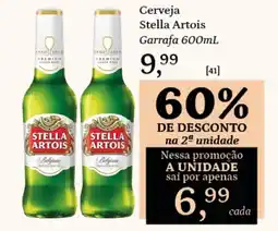 Supermercados São Vicente Cerveja Stella Artois oferta