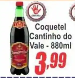 Serrano Supermercado Coquetel Cantinho do Vale oferta