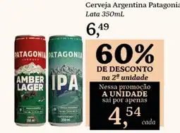 Supermercados São Vicente Cerveja Argentina Patagonia oferta