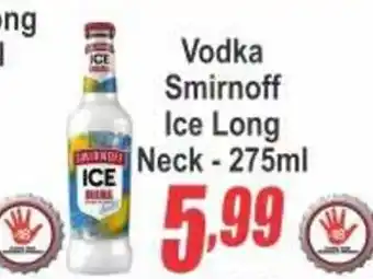 Serrano Supermercado Vodka Smirnoff Ice Long Neck oferta