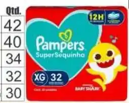 Serrano Supermercado Pampers supersequinho oferta