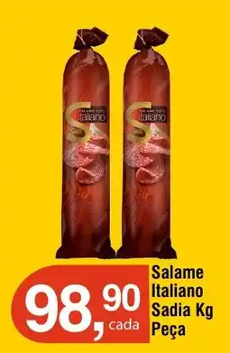 Royal Supermercados Salame Italiano Sadia oferta