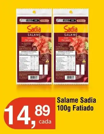 Royal Supermercados Salame Sadia oferta