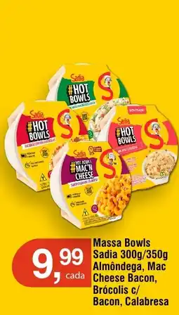Royal Supermercados Massa bowls sadia oferta