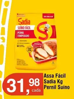 Royal Supermercados Assa Fácil Sadia Kg Pernil Suíno oferta