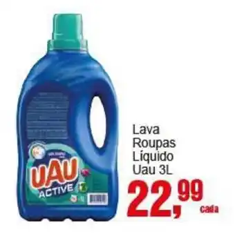 Negreiros Lava Roupas Líquido Uau oferta