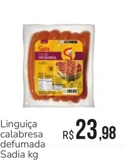 Hiperideal Supermercados Linguiça calabresa defumada oferta