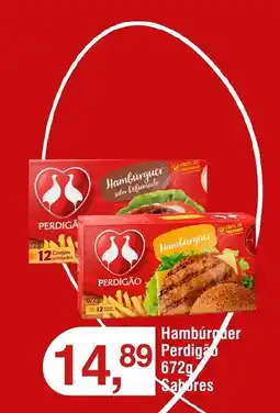 Royal Supermercados Hambúrquer Perdigão 672g Sabores oferta