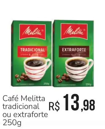 Hiperideal Supermercados Café Melitta tradicional ou extraforte oferta