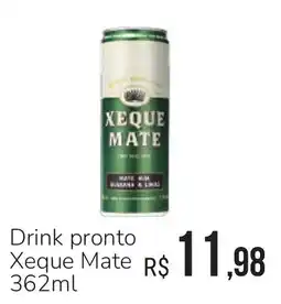 Hiperideal Supermercados Drink pronto Xequemate oferta