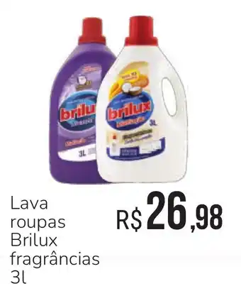 Hiperideal Supermercados Lava roupas brilux fragrâncias oferta