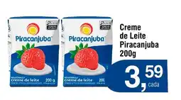 Royal Supermercados Creme de Leite Piracanjuba oferta