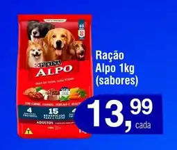 Royal Supermercados Ração alpo 1kg (sabores) oferta