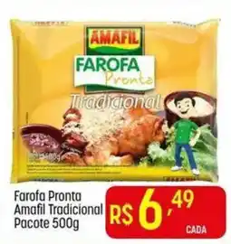 Muffato Farofa pronta amafil tradicional oferta