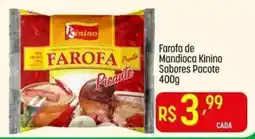 Muffato Farofa de Mandioca Kinino Sabores Pacote oferta