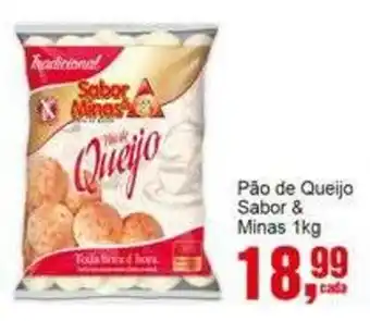 Negreiros Pão de Queijo Sabor & Minas oferta