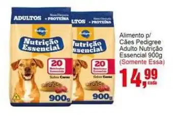 Negreiros Alimento p/ Cães Pedigree Adulto Nutrição Essencial oferta