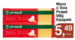 Royal Supermercados Massa c/ Ovos Piraquê Espaguete oferta