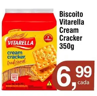 Royal Supermercados Biscoito vitarella cream cracker oferta