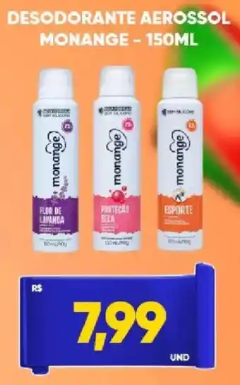 Tatico desodorante aerossol monange oferta