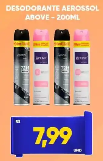 Tatico Desodorante aerossol above oferta