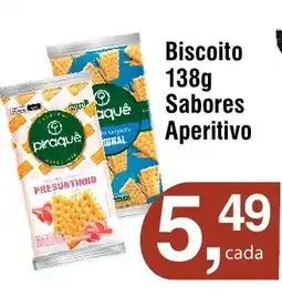 Royal Supermercados Biscoito sabores aperitivo oferta