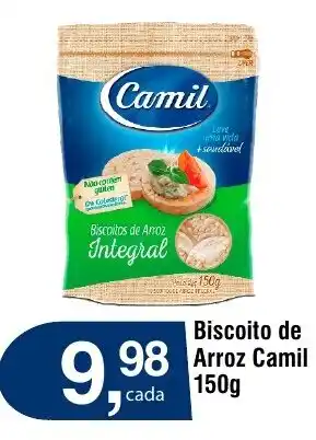 Royal Supermercados Biscoito de Arroz Camil oferta