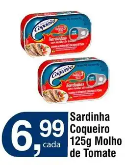 Royal Supermercados Sardinha Coqueiro Molho de Tomate oferta