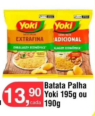 Royal Supermercados Batata Palha Yoki oferta