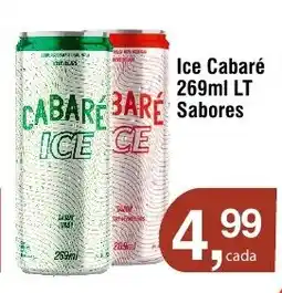 Royal Supermercados Ice Cabaré sabores oferta