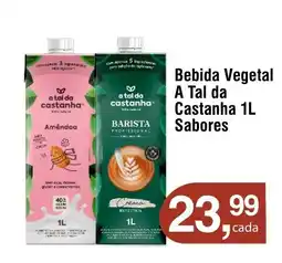 Royal Supermercados Bebida Vegetal A Tal da Castanha 1L Sabores oferta
