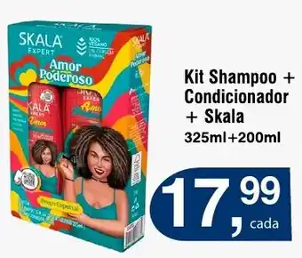 Royal Supermercados Kit Shampoo + Condicionador + Skala oferta