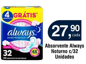 Royal Supermercados Absorvente Always Noturno oferta