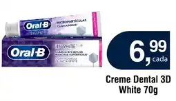 Royal Supermercados Creme Dental 3D White oferta