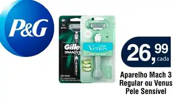 Royal Supermercados Aparelho Mach 3 Regular ou Venus Pele Sensível oferta