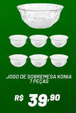 Royal Supermercados Jogo de sobremesa konia oferta