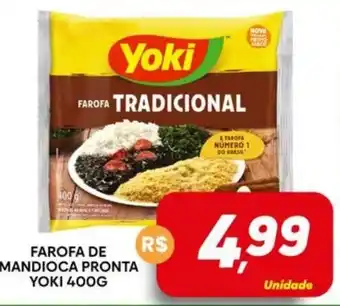 Supermercado Bem Barato Farofa de mandioca pronta yoki oferta