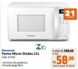 Deltasul Forno Micro-Ondas oferta