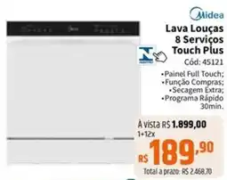 Deltasul Lava Louças 8 Serviços Touch Plus oferta