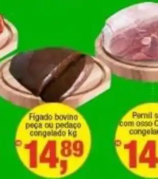 Frangolândia Fígado bovino peça ou pedaço oferta